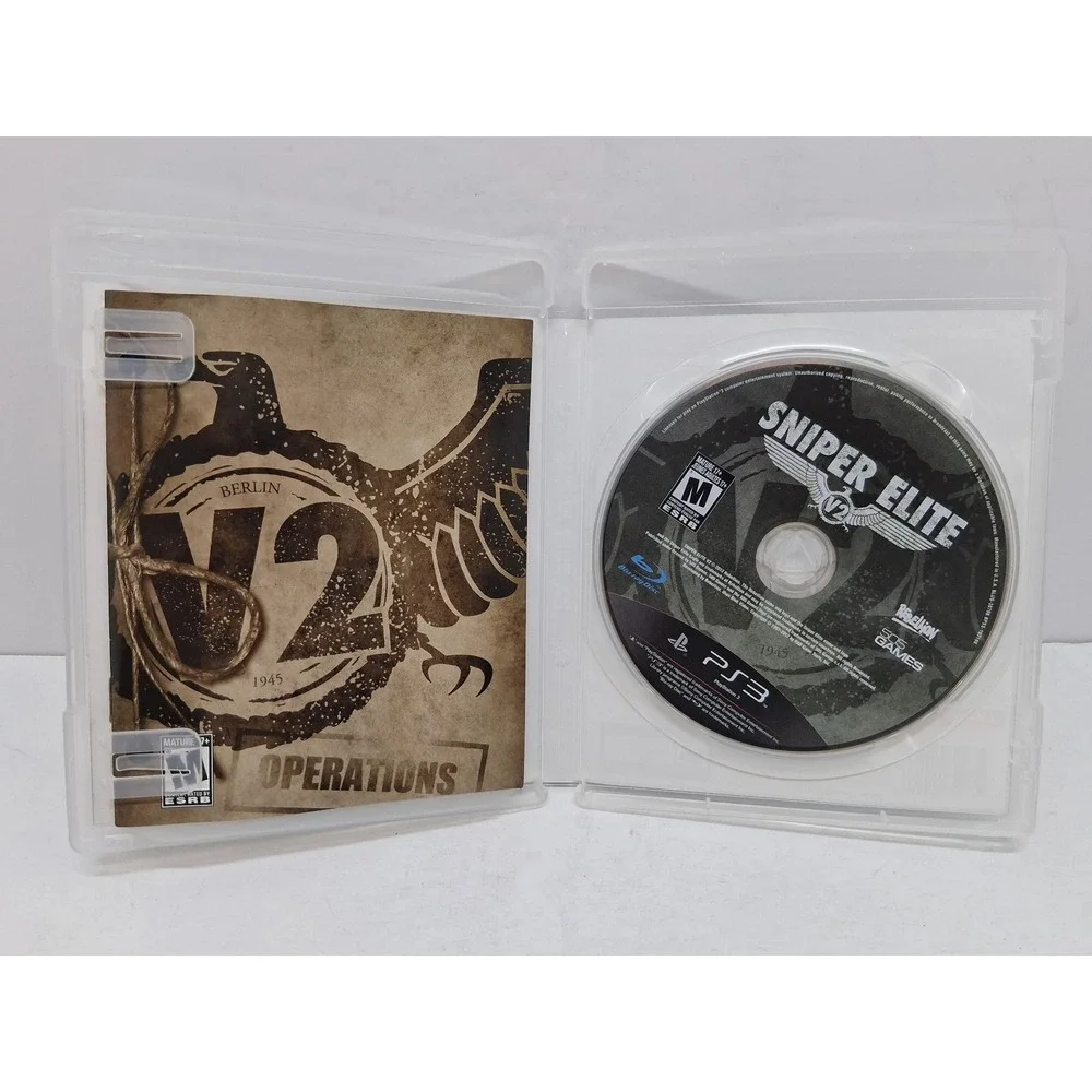 Sniper Elite V2 Sony PlayStation 3 PS3 Game CIB Complete with Manual 2012